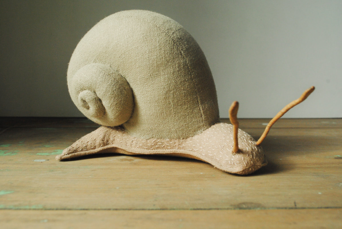 Snail soft / fabric sculpture digital sewing PDF
